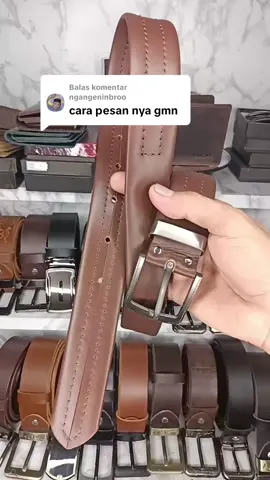Membalas @ngangeninbroosilahkan diorder ya kak#ikatpinggangkulit #ikatpinggangbahankulitbuatpria #ikatpinggangresleting 