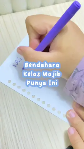Bendahara kelas wajib punya ini #bendahara #bendaharakelas #bukukas 