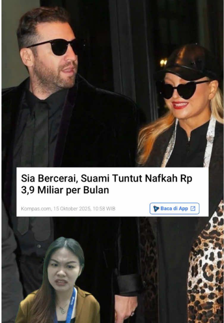 Kalo dikabulkan oleh pengadilan, beruntung banget nih suaminya Sia dapet spousal support Rp 3,9 milliar per bulan. Kalau di Indonesia mah, kayaknya gak bisa suami nuntut nafkah kecuali ada perjanjian pra-nikah, ya gak? Ketik Idih agar kamu terhindar dari suami semacam ini 😫 Content Creator: Jessica Emmanuella Produser: Yuna Fikry #sketch #sia #perceraian #viral #infoterbaru