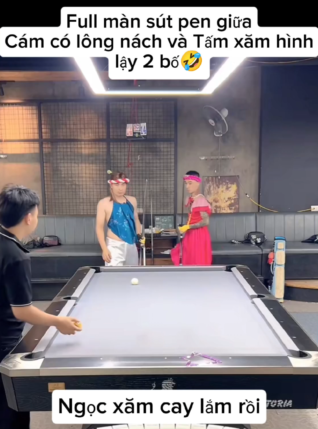 Anh xinnnn🤣 #ngocxam #hathanh #billiards 