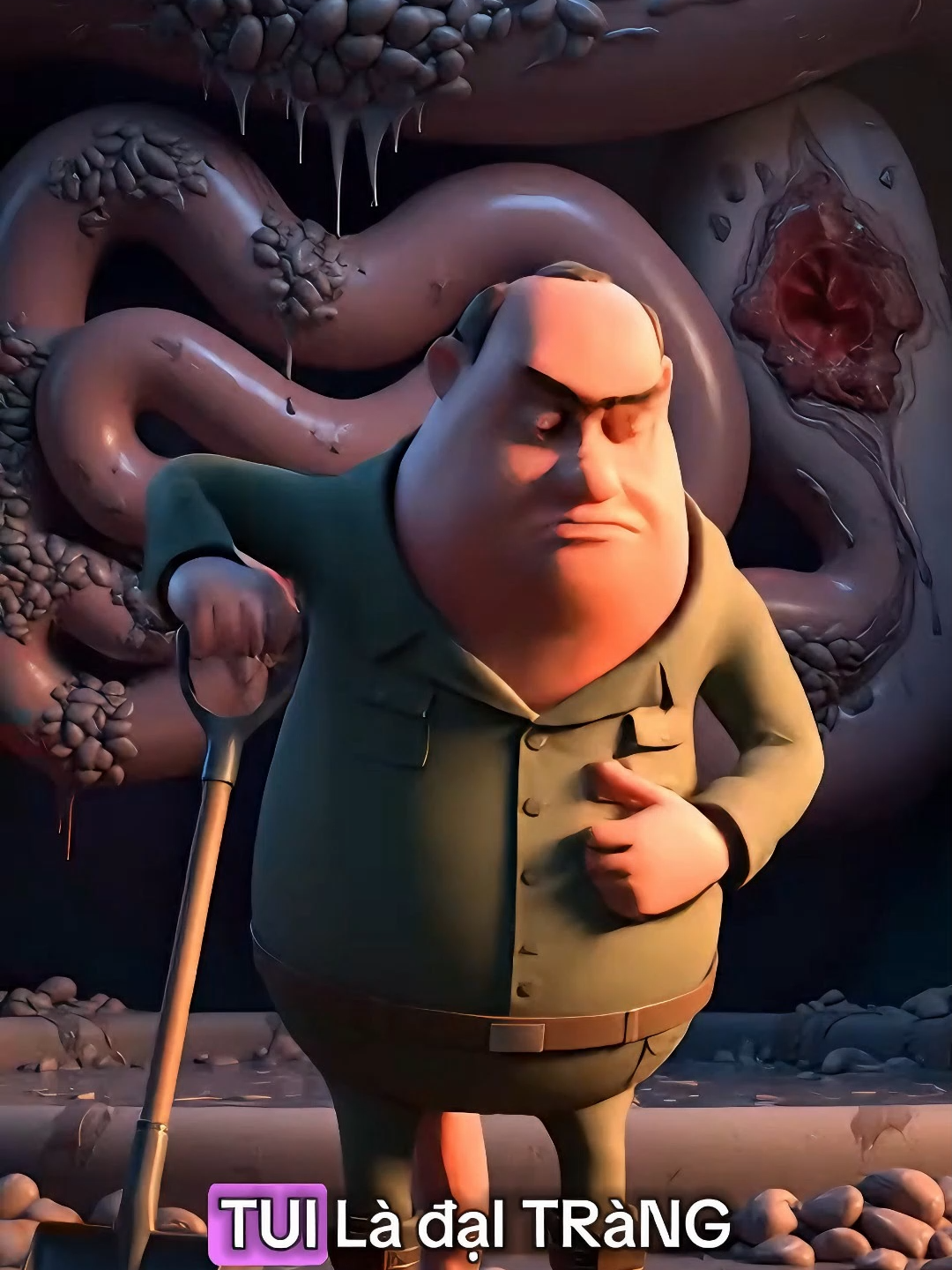 Đại Tràng - anh công nhân vệ sinh bất mãn #anlanhsongkhoe #healthy #suckhoe #hatdinhduong #hathamhoc #giamcan #daitrang