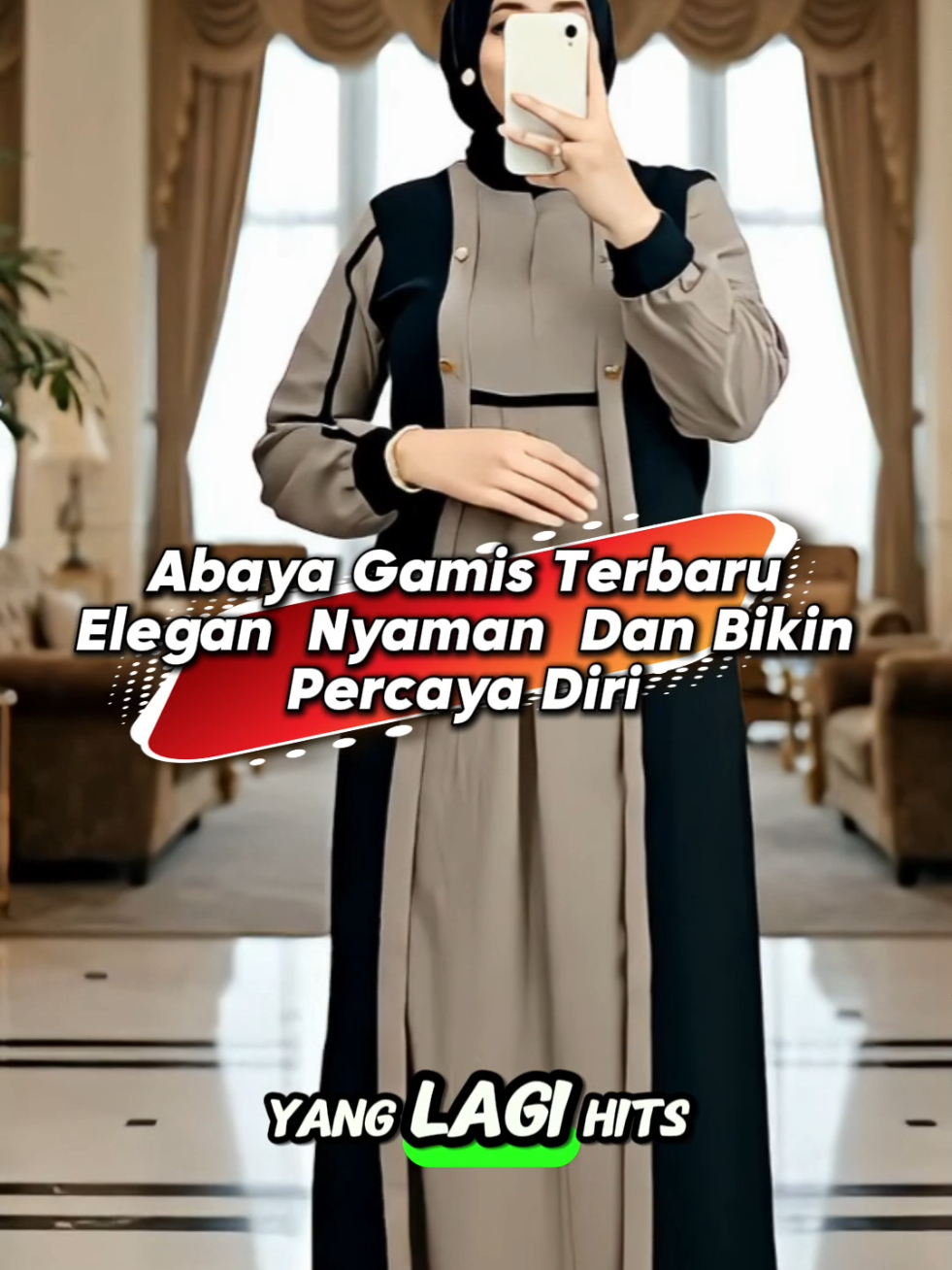 Lihat deh abaya gamis yang lagi viral ini! ✨ Desainnya modern dengan detail kancing emas dan pleats yang mewah. Bahannya adem, jatuh sempurna, dan bikin tampilan makin anggun tanpa ribet. Cocok banget buat acara formal atau sekadar tampil stylish setiap hari 💕 Langsung cek keranjang kuning sekarang, sebelum kehabisan! 💛 #AbayaElegan #GamisModern #FashionMuslimah #OOTDHijab #StylishDanSyarI