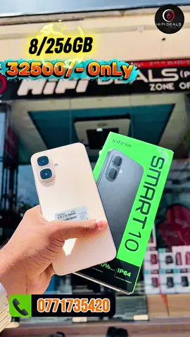 📦 𝗡𝗘𝗪 𝗔𝗥𝗥𝗜𝗩𝗔𝗟 𝗔𝗟𝗘𝗥𝗧 🚨 Fresh Stock Just Landed at HiFi Deals Pvt 🖤 Get your hands on the latest mobile phones – now available in-store and for delivery! 🔹 INFINIX SMART 10 8/256GB 💳 Shop now, pay later with eligible credit cards 🔧 Unmatched after-sales support guaranteed 🚚 Islandwide secured delivery available 🏬 *HiFi Deals Pvt Ltd*  No 122, Main Street, Akkaraipattu 📞 +94 77 173 5420  🔴 *Your Trusted Smartphone Partner in Sri Lanka*  📲 Join our WhatsApp group for updates: https://chat.whatsapp.com/JWcIGY8R1NMLaAIYUlESRc #capcut #mobile #smartphone @InfinixMobileTz @Infinix Pakistan @Infinix Malaysia @Infinix @Infinix Mobile Srilanka @Infinix Indonesia @Infinix Nigeria 