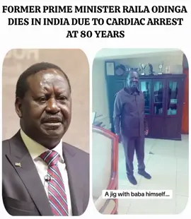 Raila odinga breaking news has died in India due to cardiac arrest #worldjuice #breakingnews 