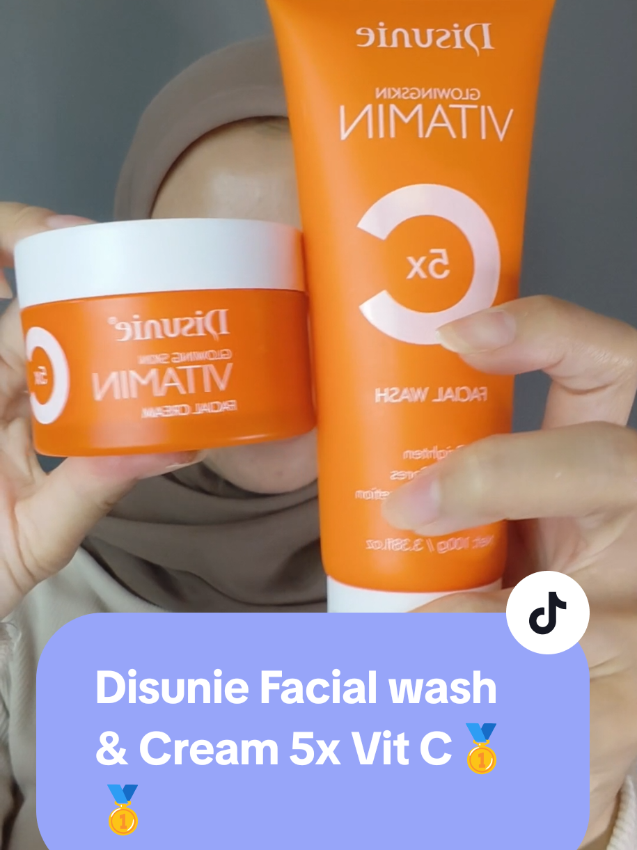 Buat kamu yang mau mencerahkan dan menghilangkan flek hitam wajib cobain ini deh.. @disunie.skincare.id #disunie #disunieskincare #facialwash #vitaminc #skincare 