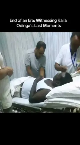 As the world watches in disbelief, Raila Odinga's body is gently covered – a poignant end to a life of relentless fight for justice. Kenya weeps.  #trendingnow  #RIPRaila  #fypシ゚ 