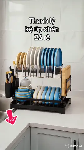 Thanh lý kệ úp chén dĩa zá rẽ#keupchendia #xuhuong 