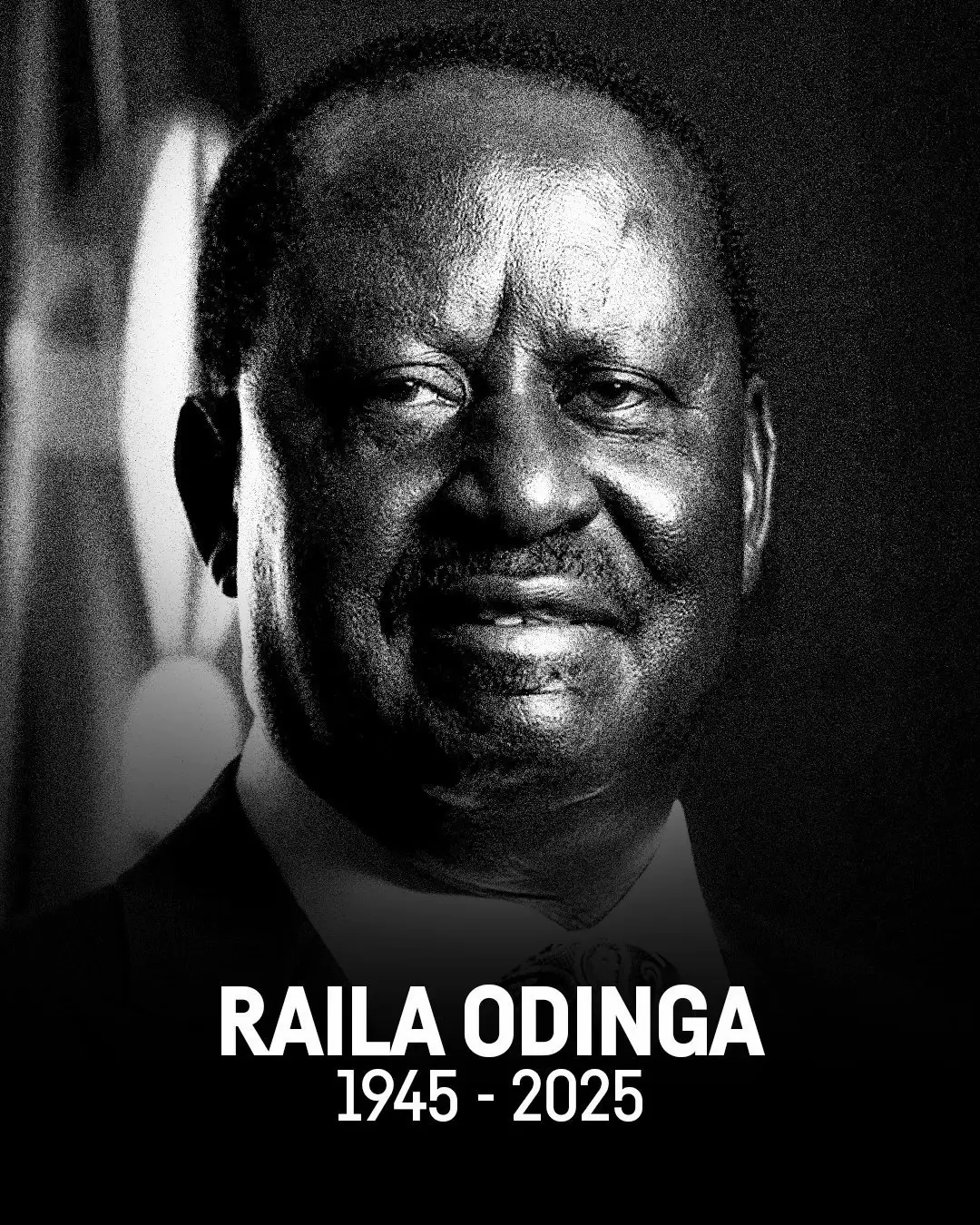Kenya Former prime minister Raila Odinga dies from a heart attack.#fypシ゚viral #foryoupage 
