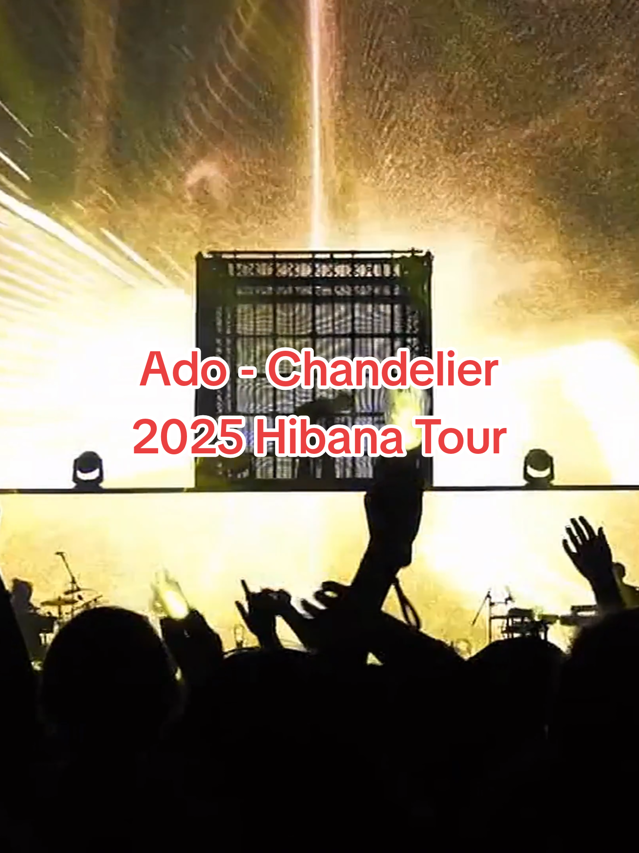 I have been replaying this non-stop for the past day. This cover is such a masterpiece. Ado - Chandelier  #ado #chandelier #adomin #adomination #hibana 