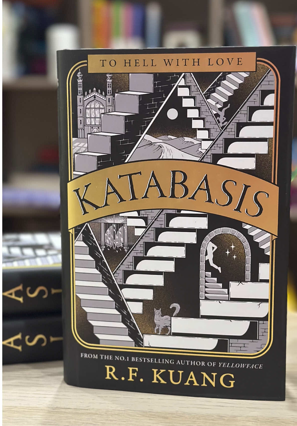 A descent into the underworld of academia — Katabasis by R.F. Kuang isn’t just a story, it’s a reckoning. 🔥📖 #BookTok #darkacademia #katabasis #rfkuang #safahatwafkar 
