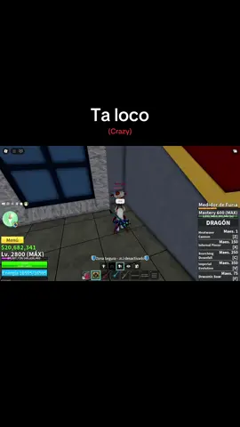 Estoy loco  #bloxfruits #crew #bountyhunter #roblox #ez 