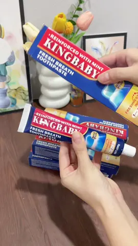 Kem đánh răng mua 3 tặng 3 siêu hời luôn #kemdanhrang #kemdanhrangkingbaby #trending #xuhuong #thanhhoai22003 