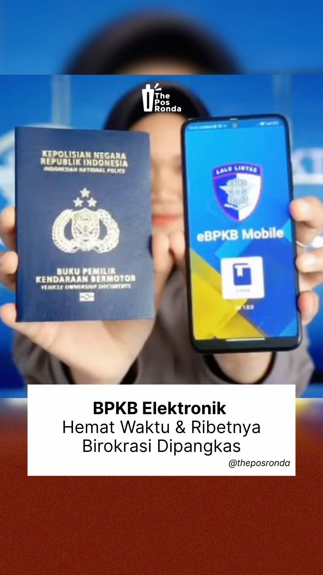 Polri resmi luncurkan BPKB Elektronik — solusi digital yang pangkas ribetnya birokrasi tanpa perlu fotokopi dokumen berlembar-lembar! Langkah ini bikin masyarakat makin mudah urus mutasi kendaraan dan jadi bukti komitmen Polri dalam digitalisasi layanan publik. #Polri #BPKBElektronik #LayananPublik #DigitalisasiPolri #PosRonda