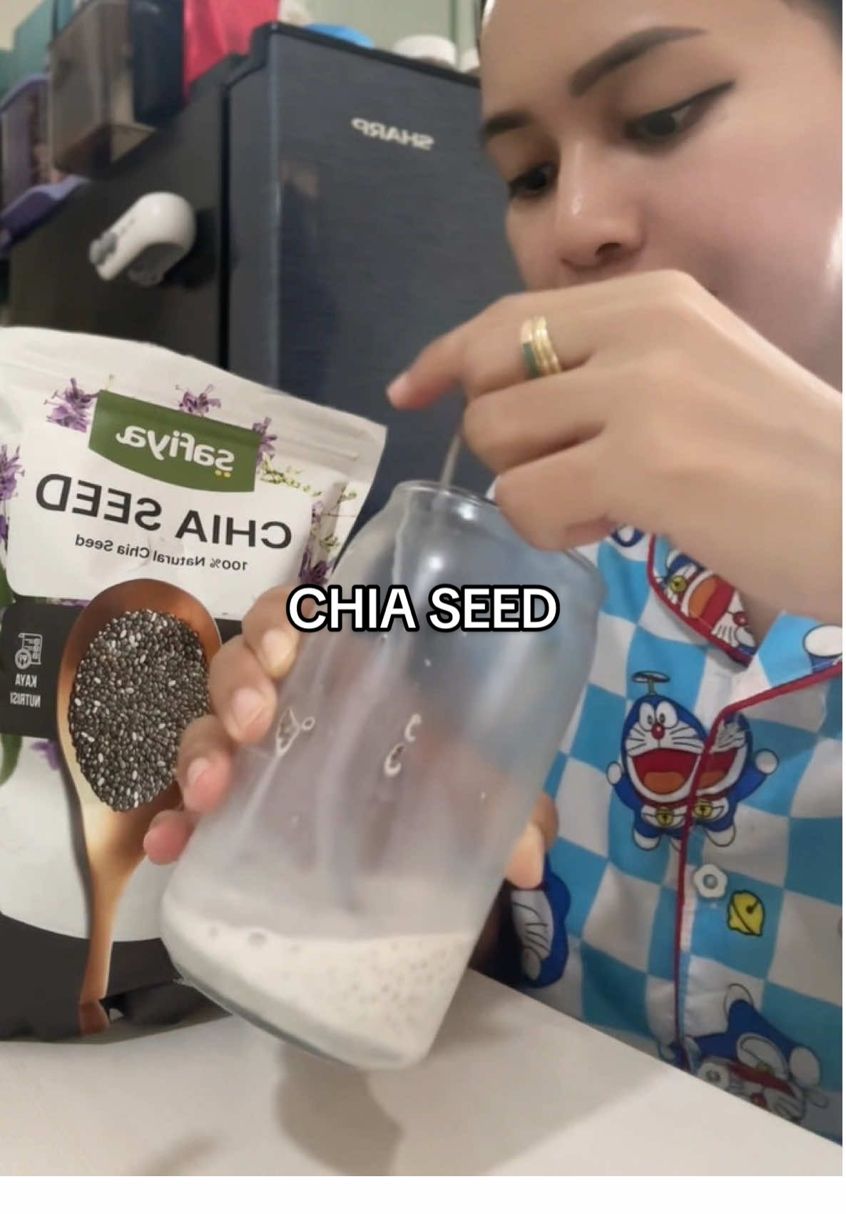 Day 1 mami diet😭🥴😆🤣💃🤸 #chiaseed #safiyachiaseed #resepchiaseed #menudiet #hidupsehat 