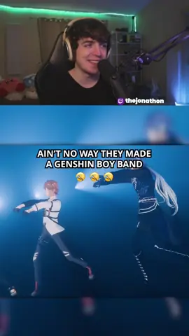 They Made a Genshin Impact Boy Band?!? #GenshinImpact #genshin #genshintok #hoyofair #ParallelsMeet 
