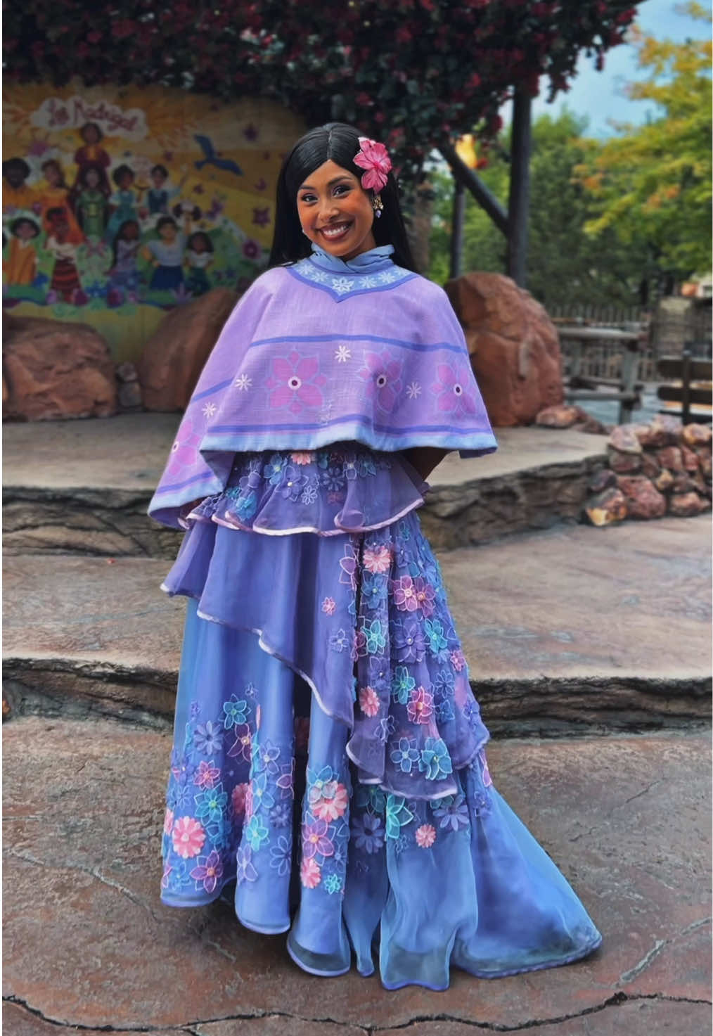 💜🌸🌵 Isabela🌵🌸💜 @Disney Parks  #disneyparks #disneyland #encanto #isabelamadrigal #colombia 