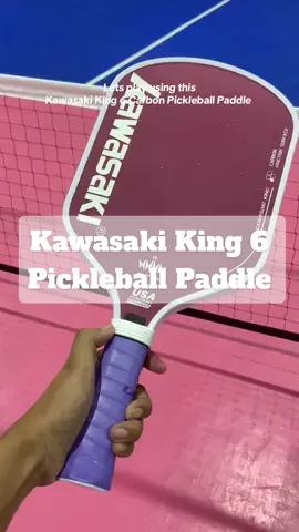 My favorite paddle so far! Super ganda gamitin #kawasaki #pickleball #pickleballpaddle #pickleballislife 