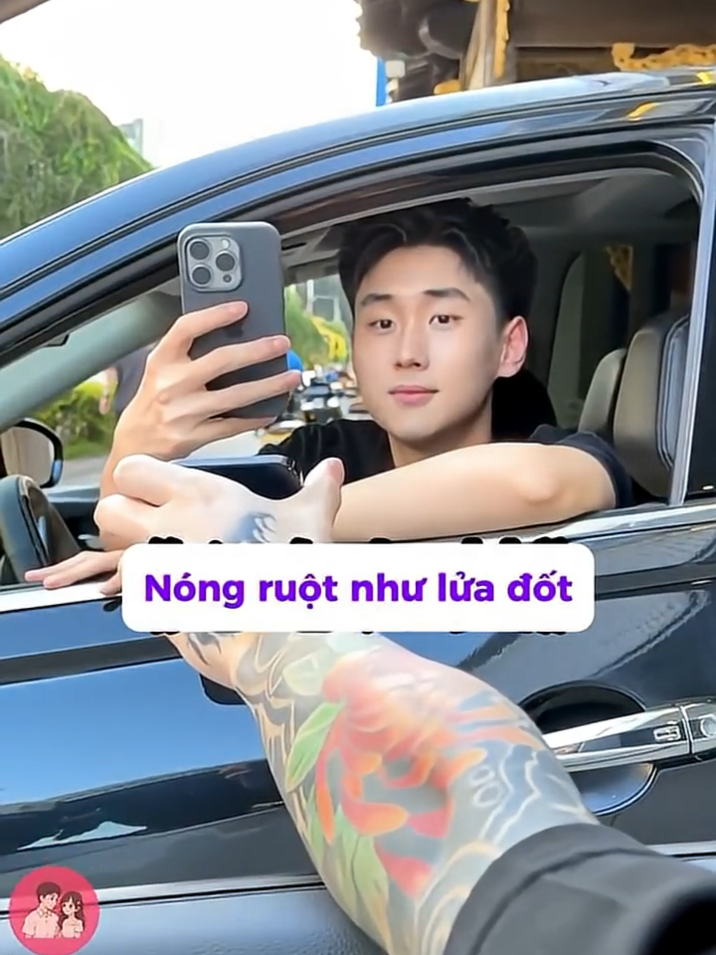 Tình cờ được trai đẹp làm quen 🥴 #xuhuong #tinhyeu #haihuoc #capdoi #cauhon