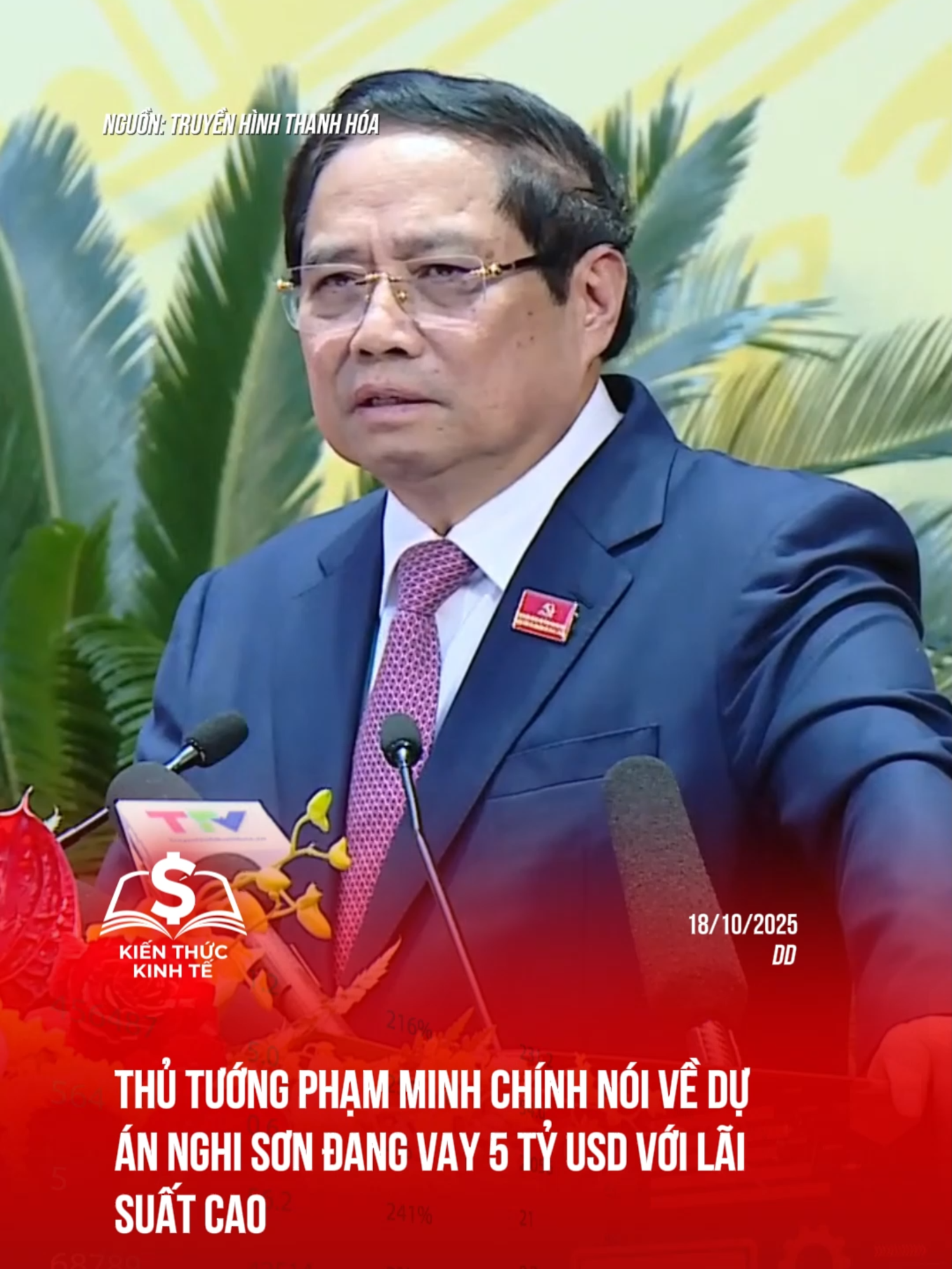 Thủ tướng Phạm Minh Chính nói về dự án Nghi Sơn đang vay 5 tỷ USD với lãi suất cao #kienthuckinhte28 #tiktoknews #kinhtetaichinh #phamminhchinh #thanhhoa