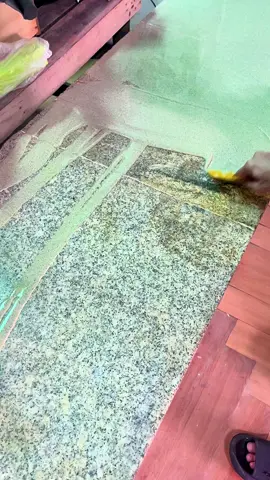 Epoxy sand floor paint #floorpaint #sandpaint #epoxypaint #paint #fyp 
