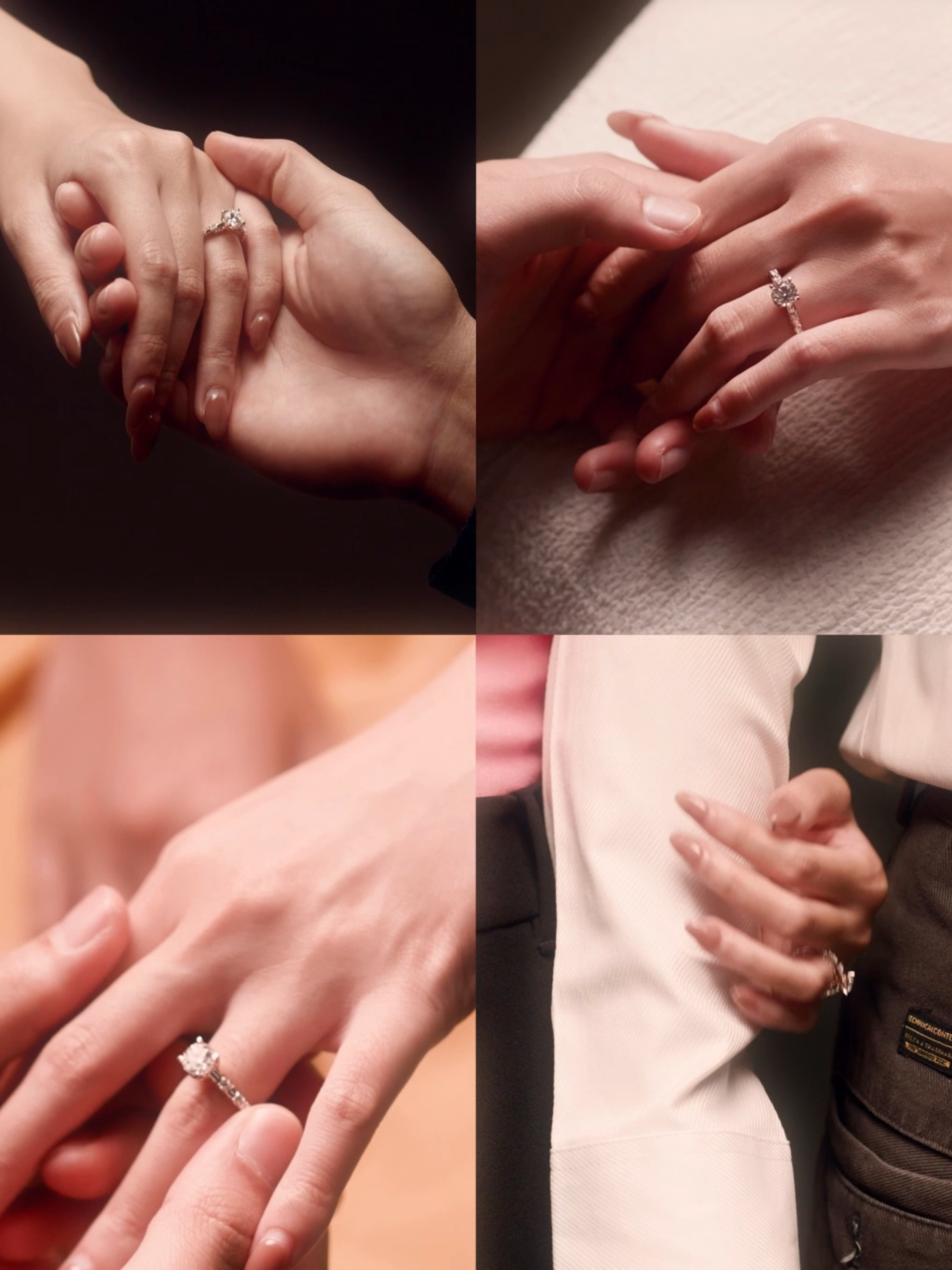 Every touch tells a story… 💍✨​ ​ Make yours forever with the Say Love Diamond Ring.​