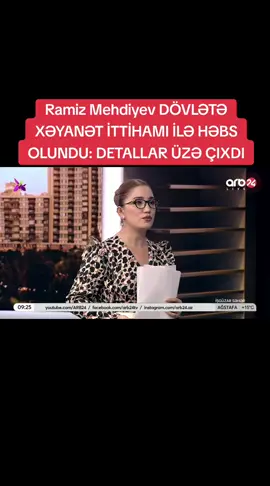 Ramiz Mehdiyev DÖVLƏTƏ XƏYANƏT İTTİHAMI İLƏ HƏBS OLUNDU: DETALLAR ÜZƏ ÇIXDI