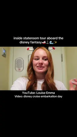 Our inside state room tour about the Disney fantasy on Disney Cruise line 🌊✨⚓️🚢 #d#disneycruisevlogd#disneyadultss#stateroomtourd#disneyfantasyvlog