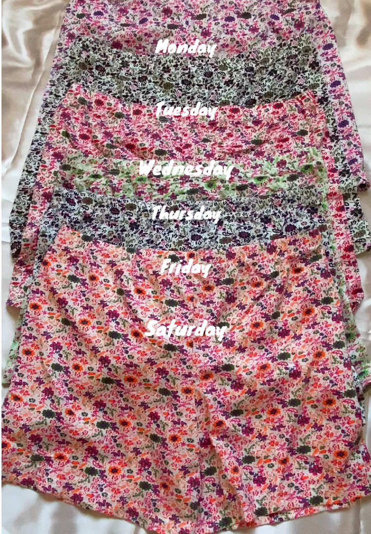 6pcs Floral Dolphin Shorts 🌼 ✅ Presko cotton fabric ✅ Perfect for home, errands, o tulog ✅ 53% OFF – ₱165 lang for 6 pcs! 💨 Hurry! Limited stocks only! #TropaFinds #BilisBakaUbusan #SulitDeal #FloralFaves