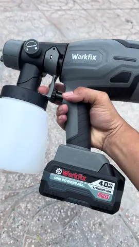 Máy phun sơn pin workfix #phunsoncamtay #phunsonpin @Quang Thy @Hiếu ( showroom phượng ) @Phan Phượng 