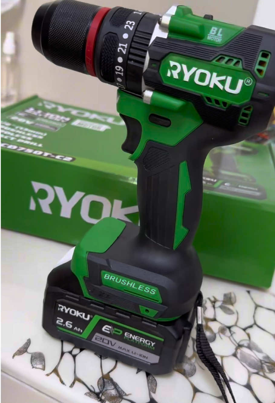 baka gawang Pinas yarn.. #ryoku #cordlessdrill #hammerdrill #drill#powerful  