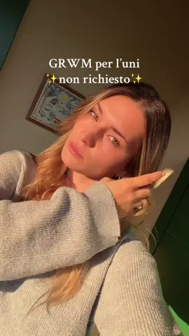 Mi mancava fare questi video🥲 #unilife #perte #grwm 