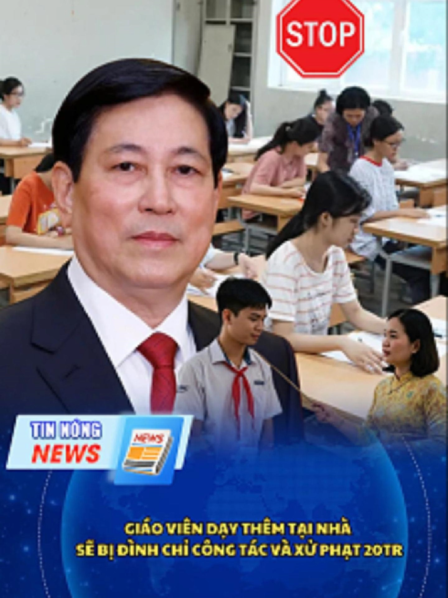 Giáo viên dạy thêm tại nhà sẽ bị đình chỉ công tác và xử phạt 20tr ! #tintuc #tintuc24h #thoisu #nong #chuyendong24h #tinhot #xuhuong #xuhuongtiktok #hot #trentiktok #vietnam #tinnong #tinnongtrongngay #vtv #news #hotnews #giaovien #hocsinh #daythem