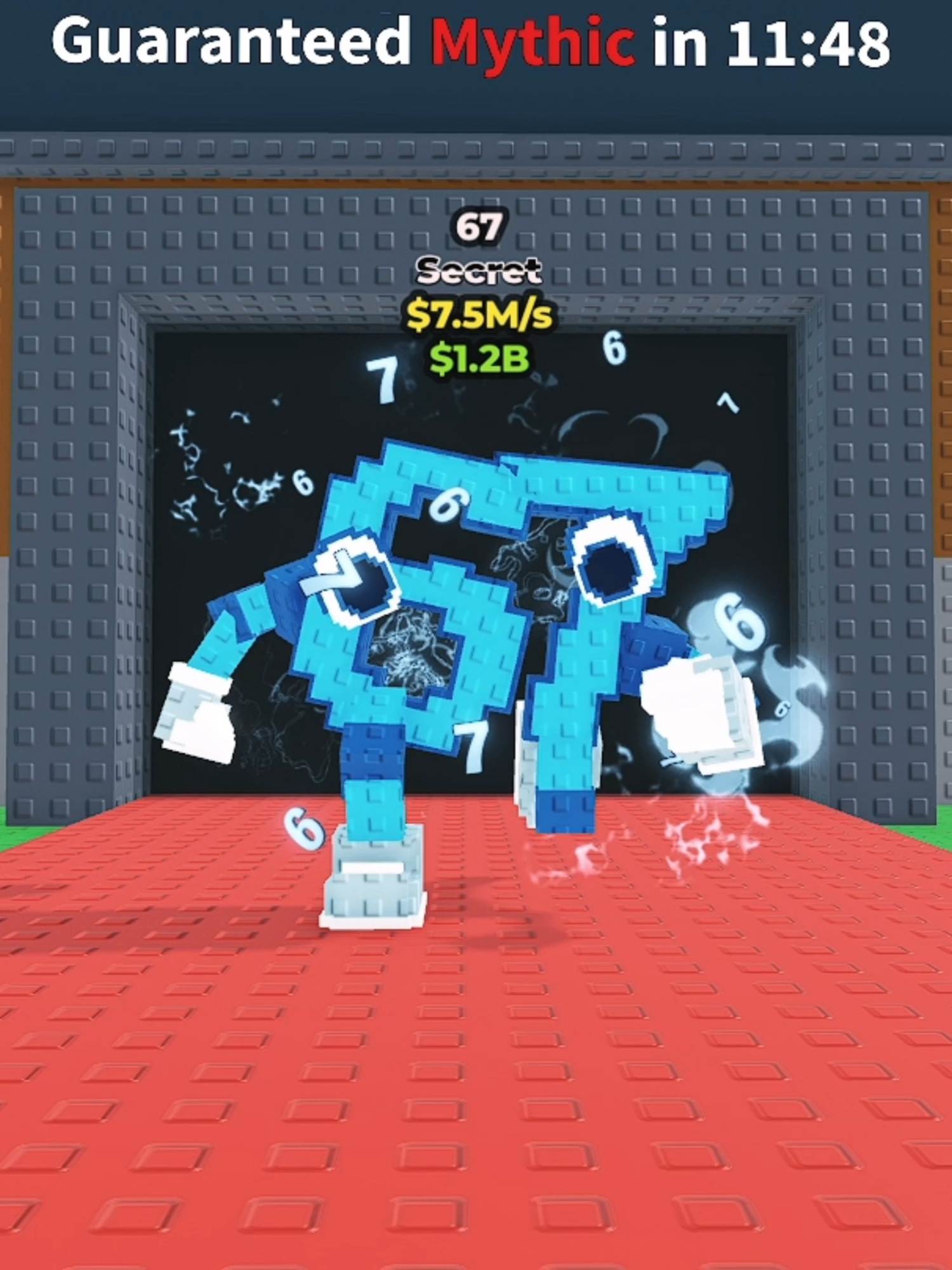 67 Aura is INSANE 💀 #stealabrainrot #robloxfyp