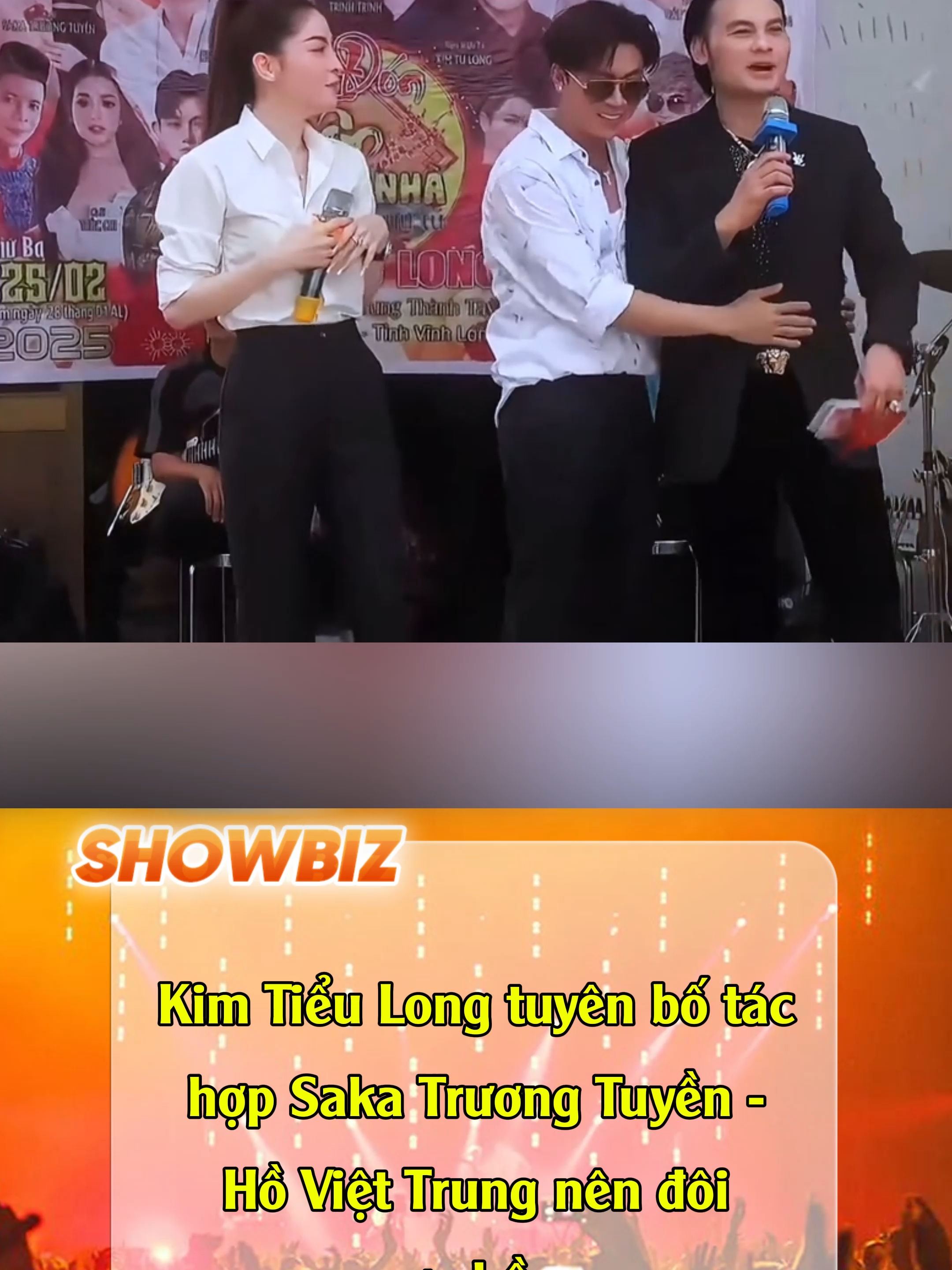 #tiktoknews #xhtiktok #kimtieulong #sakatruongtuyen #hoviettrung #tintucshowbiz #showbiz #fyp #viral