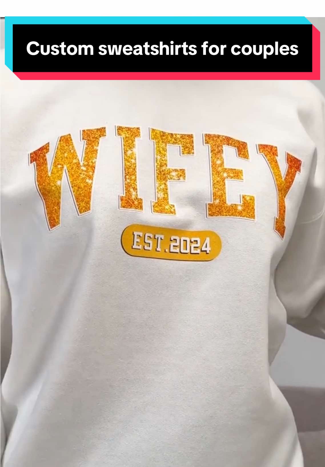Love in every stitch. Wifey + Hubby = us. 💕 #pawfecthouse #personalizedgifts #husbandwife #couple #anniversary