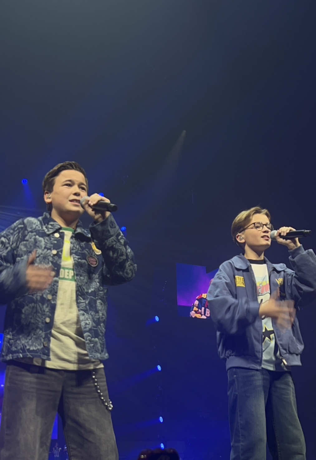 Level up (finalisten van 2025) met rule the world op het grote junior songfestival concert!💚⭐️#juniorsongfestival #foryoupage #foryoupagevideoviraltiktok #Love #singers 