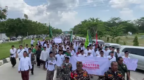pengawalan pelaporan ujaran kebencian terhadap kyai dan pesantren oleh Trans 7 diPolda Lampung Bersama seluruh Alumni dan Santri Pondok Pesantren Provinsi Lampung#santriindonesia🇮🇩 #Panggilansantri#ponpeslirboyokediri #poldalampung2025 