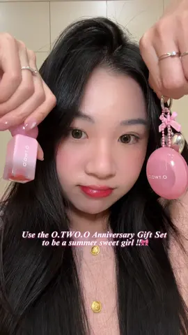 CUTEST SEETTT for prettiest sweet summer makeup look✨🥹🎀   #OTWOO9thBloomofMetamorphosis  #OTWOOButterflyBlushLiptint #otwoobirthday  #beautybeyondborders #OTWOOJellyButterflySet   