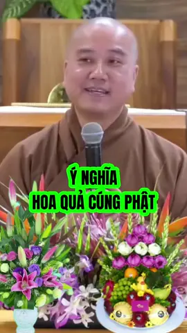 Ý nghĩa hoa quả cúng Phật #thichphaphoa #thayphaphoa #suutamphapthoai #tuehung #phapthoai 