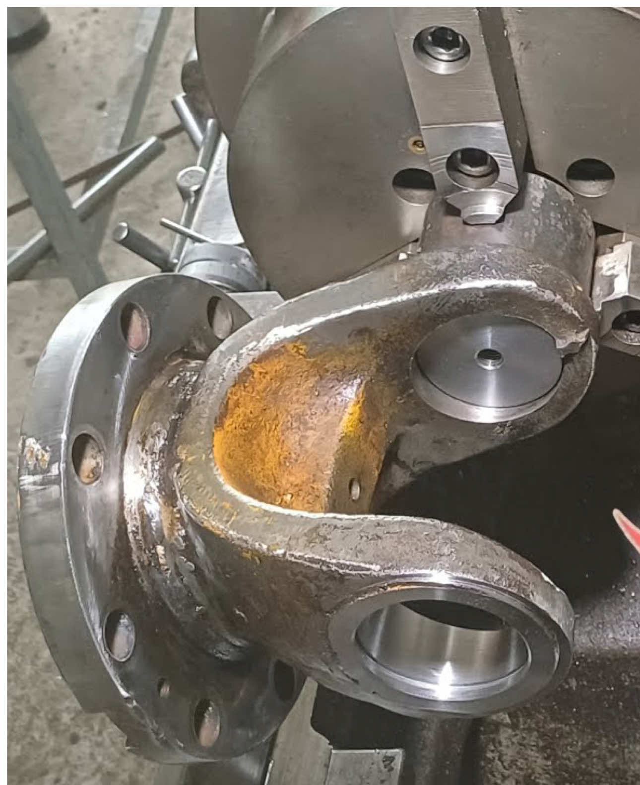Amazing Technique Of Repair Broken Transmission Shaft Joint.. #Transmissionshaft #Repairing #AmazingTechnique #foryoupageofficiall 