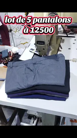 lot de 5 pantalons a seulement 12,5k  #pourtoi #hautecouture #ModeHomme #model #abidjan225🇨🇮 