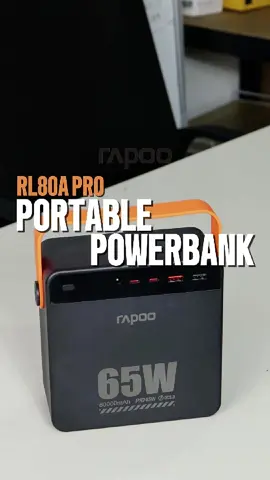Rapoo RL80pro Powerbank with Fast Charging 