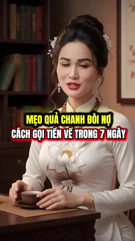 MẸO QUẢ CHANH ĐÒI NỢ.CÁCH GỌI TIỀN VỀ TRONG 7 NGÀY#phongthuytamlinh #thinhhanh2025 #xuhuong2023 #tienbac #phongthuycaivan 