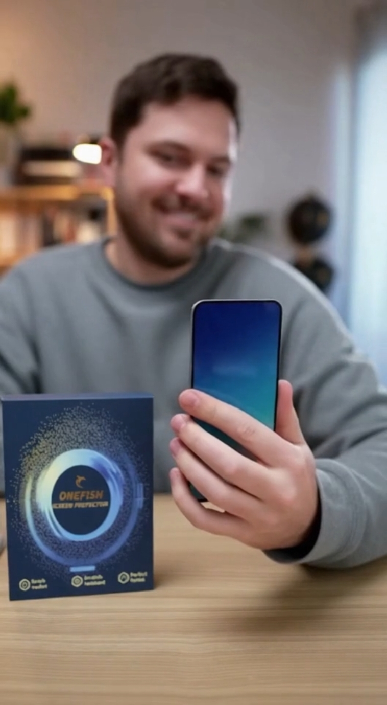 No More Smudges! Anti-Fingerprint Screen Protector That’s Easy to Install#wolink #phoneprotector 