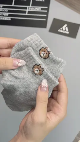 Tất cổ gấu nhiều màu vải cotton #dagon #foryou #vớ #tất 