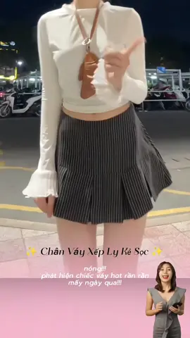 xếp ly nịnh dáng quá nha ✨ #chanvayxeply #chanvaykesoc #meowxinhshop22 #outfit #fyp #xuhuong #reviewquanao 