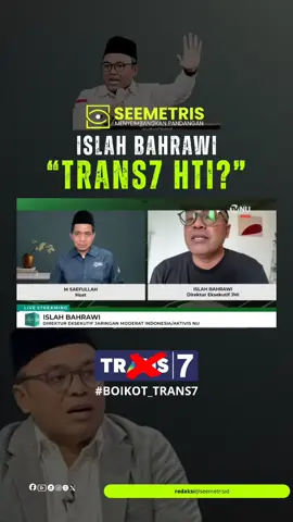 Trans7 HTI? Begini Penjelasan Kang Islah Bahrawi
