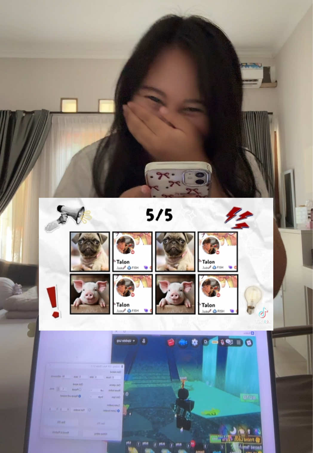 Udah kena penyakit mancing gila lonnn talooonn #talonkikir #robloxfyp #roblox 