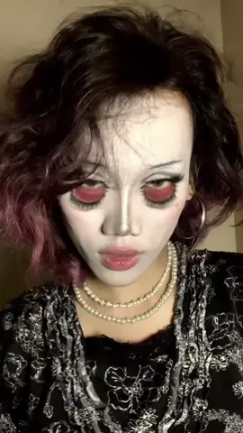 au agh transition fail #gyarumakeup #horrormakeup #halloween #makeuptransition #foryou 