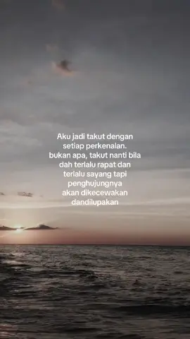 Bukan mudah nak mulakan perkenalan dari awal nak terima baik buruk seseorang tu